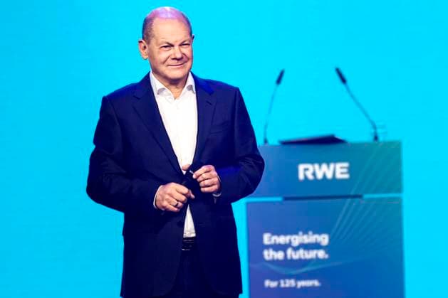 125th RWE anniversary celebration with Chancellor Scholz