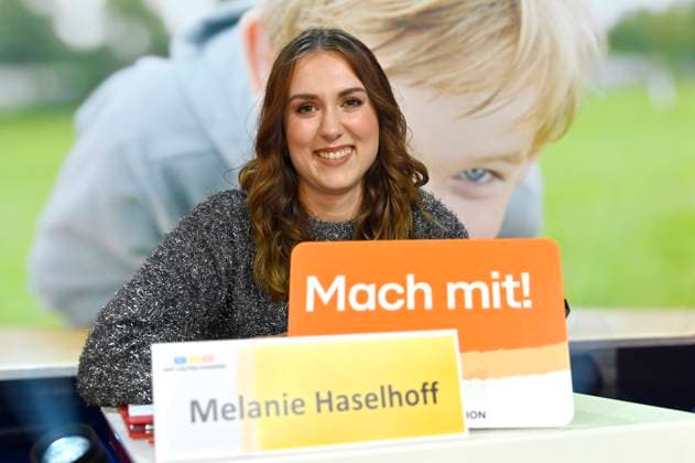 Melanie Haselhoff at the 28 RTL Spendenmarathon 2023 in Studio 8 of EMG Studios Hürth, 16 11 2023 Foto:xD.xAnoraganingrumx xFuturexImagex spendenmarathon_3407