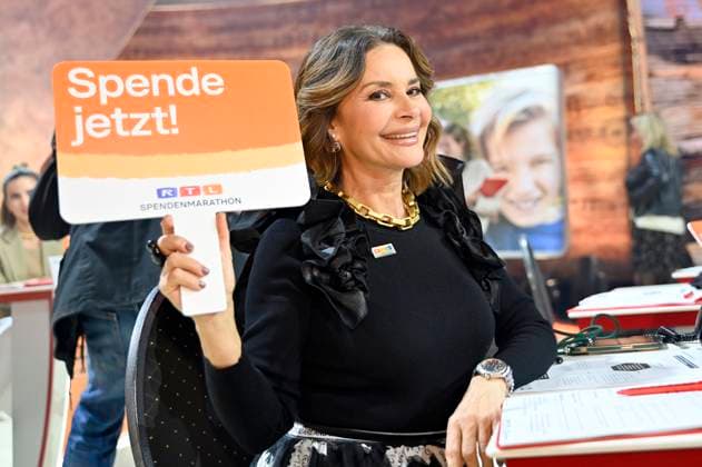 Gitta Saxx at the 28 RTL Spendenmarathon 2023 in Studio 8 of EMG Studios Hürth, 16 11 2023 Foto:xD.xAnoraganingrumx xFuturexImagex spendenmarathon_3421