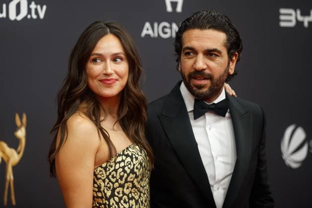 Bambi Awards 2023 Jessica Riso and Elyas M Barek at the Bambi Awards 2023 in Studio 9 of the Bavaria Filmstadt on 16 11 2023 in Munich Copyright: xEventpressxKochanx
