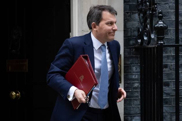 November 14, 2023, London, United Kingdom: John Glen leaves a cabinet meeting in Downing Street, London. Yesterday Prime Minister Rishi Sunak conducted a surprise reshuffle of his cabinet, sacking Suella Braverman as Home Secretary and handing a peerage to former premier David Cameron who makes a shock return as Foreign Secretary. London United Kingdom - ZUMAs197 20231114_aaa_s197_410 Copyright: xTejasxSandhux