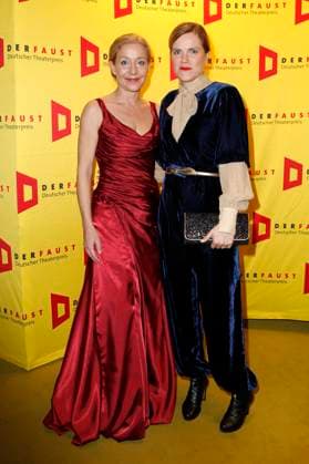 Natalie O Hara and Fritzi Haberlandt at the presentation of the 18 German Theater Prize Faust 2023 at the Thalia Theater Hamburg, 25 11 2023 Foto:xH.xHartmannx xFuturexImagex faust_3111