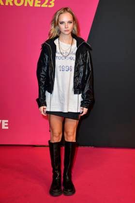 Paula Hartmann at the 24 presentation of the 1Live Krone 2023 in the Lokschuppen Bielefeld, 30 11 2023 Foto:xN.xKubelkax xFuturexImagex krone_0920