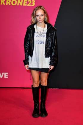 Paula Hartmann at the 24 presentation of the 1Live Krone 2023 in the Lokschuppen Bielefeld, 30 11 2023 Foto:xN.xKubelkax xFuturexImagex krone_0934