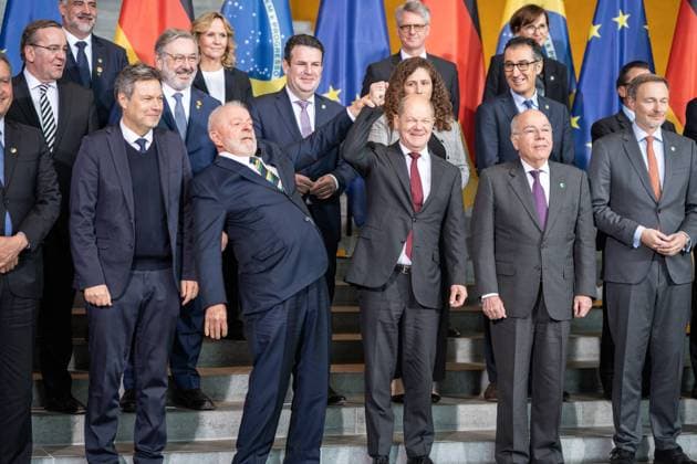 2 German Brazilian government consultations in the Federal Chancellery in Berlin 2nd German Brazilian government consultations in the Federal Chanc