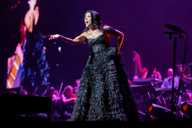 Alexandra Arrieche live at the Night of the Proms 2023 in the ZAG Arena Hannover, 06 12 2023 Foto:xU.xStammx xFuturexImagex notp_hannover_3248