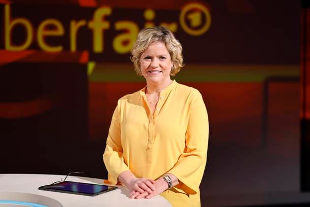 TV journalist Brigitte Büscher for the last time on the ARD talk show hart aber fair at the WDR studios in Cologne Cologne, 11 12 2023 NRW Germany Copyright: xChristophxHardtx
