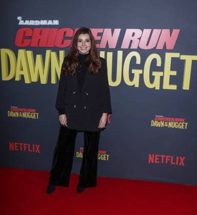 December 10, 2023, London, United Kingdom: Gemma Bird aka Money Mum seen attending the UK premiere of Chicken Run: Dawn of the Nugget at Picturehouse Central in London. London United Kingdom - ZUMAs197 20231210_aaa_s197_637 Copyright: xBrettxCovex