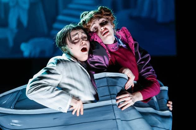 Via Jikeli, Marta Kizyma Der Untertan, Heinrich Mann, directed by Christian Weise, on 13 12 2023 in Berlin, Maxim Gorki Theater , Germany
