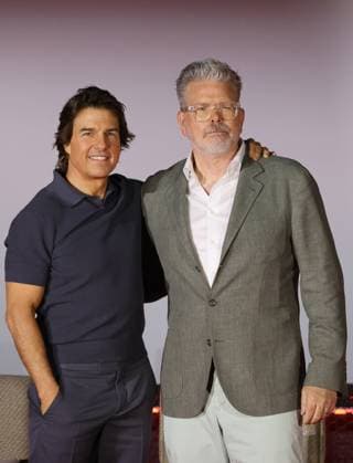 Hollywood star Tom Cruise in Seoul Hollywood star Tom Cruise in Seoul Hollywood star Tom Cruise (L) and American director Christopher McQuarrie pose for a photo during a publicity event in Seoul on June 29, 2023, to promote their latest movie, Mission: Impossible -- Dead Reckoning Part One. The film is set to hit local screens on July 12. (Yonhap) 2023-06-29 15:55:07 < 1980-2023 YONHAPNEWS AGENCY. .> ¼¿ïƯº°½Ã EDITORIAL USE ONLY Copyright: xx PYH2023062918600031500 YonhapxNewsx yonphotos220096