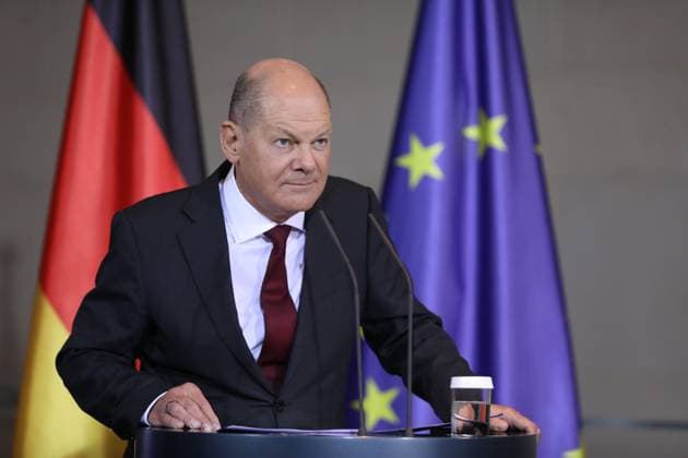 Berlin, Germany, 08 01 2024 Federal Chancellor Olaf Scholz during the visit of the Prime Minister of Luxembourg Copyright: xdtsxNachrichtenagenturx dts_28650