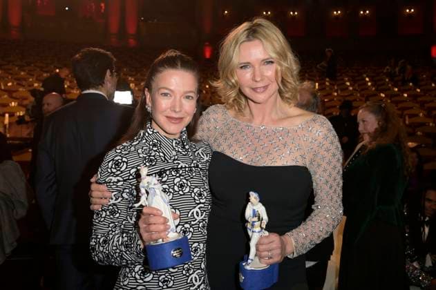 Hannah Herzsprung and Veronica Ferres at the presentation of the 45 Bavarian Film Award 2023 in the Prinzregententheater Munich, 19 01 2024 Foto:xF.xKernx xFuturexImagex bay_filmpreis_3556