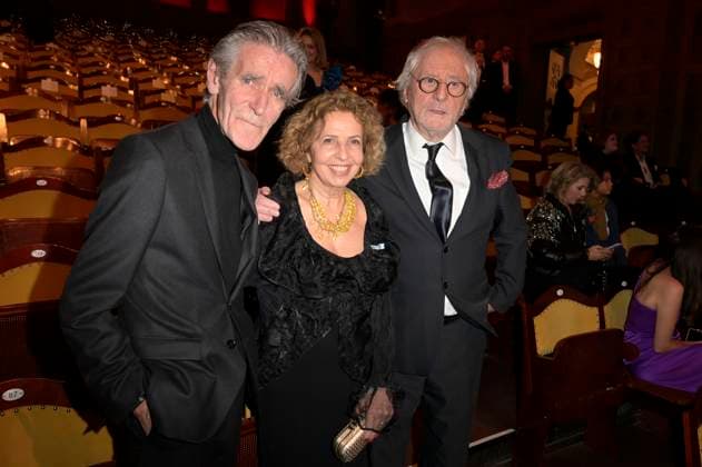 Bernd Schadewald, Michaela May and Günther Maria Halmer at the presentation of the 45 Bavarian Film Award 2023 in the Prinzregententheater Munich, 19 01 2024 Foto:xF.xKernx xFuturexImagex bay_filmpreis_3270