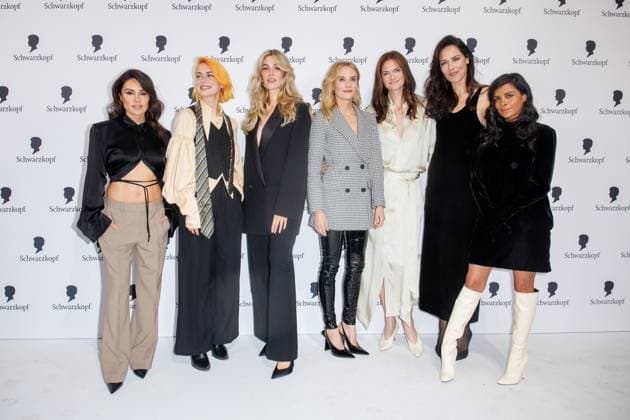 Schwarzkopf Event FOR EVERY YOU Nazan Eckes, Alli Neumann, Swantje Paulina, Diane Kruger, Mini Anden, Ana Ivanovic and Collien Ulmen Fernandes at the Schwarzkopf Event FOR EVERY YOU at the Bolle Festsäle on 29 01 2024 in Berlin Copyright: xEventpressxKochanx