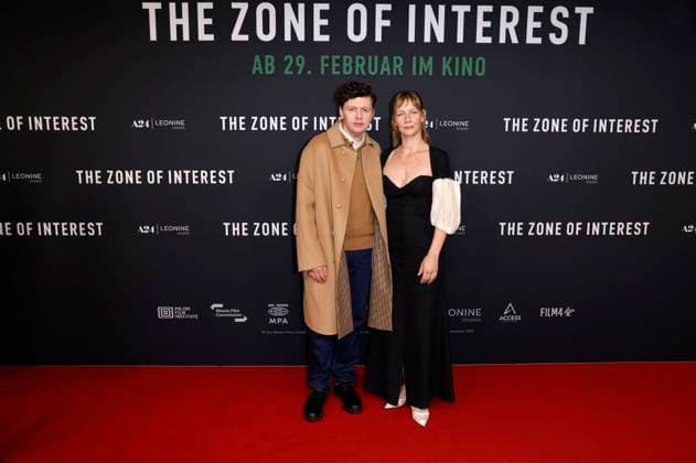 Christian Friedel and Sandra Hüller at the special screening of the movie The Zone of Interest at Delphi Filmpalast Berlin, 07 02 2024 Foto:xS.xGabschx xFuturexImagex zone_4208