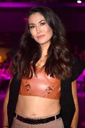Fiona Erdmann at the Marcel Ostertag Fashion Show at the Berlin Fashion Week Autumn Winter 2024 in the Verti Music Hall Berlin, 07 02 2024 Foto:xGeisler-Fotopress Kubelkax ostertag_4216