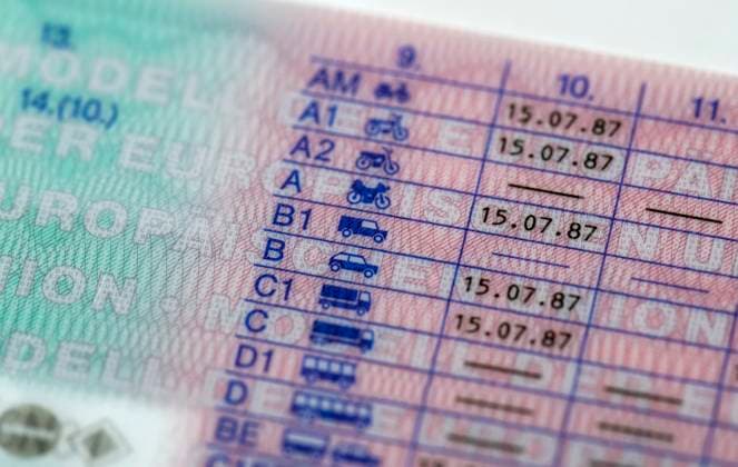 12 02 2024, Driving licenses, New EU regulation for driving licenses, by January 19, 2033 all driving licenses in Europe must be renewed in uniform plastic card documents Here the new dr