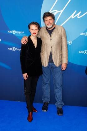 ARD Blue Hour 2024 Luna Jordan and Hans Jochen Wagner at the ARD Blue Hour 2024 at the Telegraphenamt on the occasion of the 74th Berlin International Film Festival Berlinale on 15 02 2024 in Berlin Copyright: xEventpressxKochanx
