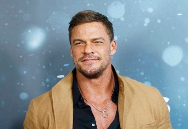 Alan Ritchson arrives on the red carpet at Liongate s Ordinary Angels New York Premiere at SVA Theater on Monday February 19, 2024 in New York City.  NYP20240219145 JohnxAngelillo