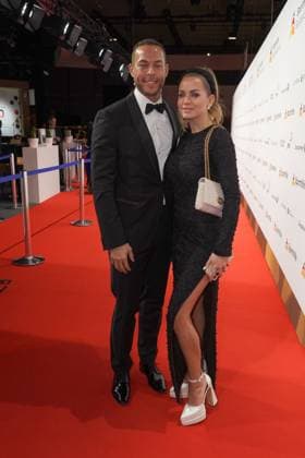 Deutsche Sporthilfe hosted the 53rd Sports Ball in Frankfurt Many celebrities from sport, business and the media attended the event Andrej Mangold, Annika Jung Sports Ball Deutsche Sporthilfe hosted the 53rd Sports Ball in Frankfurt Many celebrities from sport, business and the media attended the event Germany, Frankfurt, Festhalle, 17 02 2024 SP_GHR