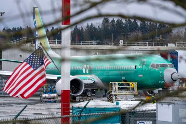 March 12, 2024, Renton, Washington, USA: Boeing airplanes in various stages of maintenance stand at the edge of the runway of Renton Municipal Airport near the Boeing Renton Factory, Tuesday. The Boeing Renton Factory is where the company s Boeing 737 MAX 9 passenger airliners are manufactured. Monday, the Department of Justice (DOJ) announced it has launched a criminal investigation into Boeing, little over two months after a door plug blew off an Alaskan Airlines 737 mid-flight. Meanwhile, the National Transportation Safety Board (NTSB) is conducting its own probe into the company. The chair of the board said getting Boeing to hand over the information needed has been frustrating. Questions about passenger safety and Boeing planes were di - ZUMAb344 20240312_znp_b344_024 Copyright: xM.xScottxBrauerx