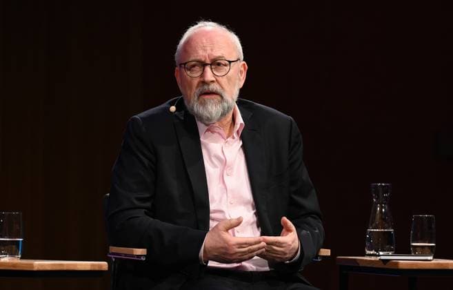 Political scientist Herfried Münkler reads and speaks at Lit Cologne, the international literature festival
