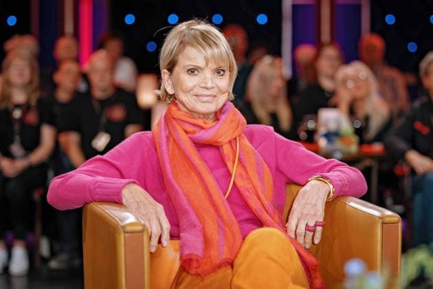 MDR Riverboat actress Uschi Glas on the occasion of the recording of the MDR talk show Riverboat on 22 03 2024 in the Mediacity Leipzig 20240322SFL0055