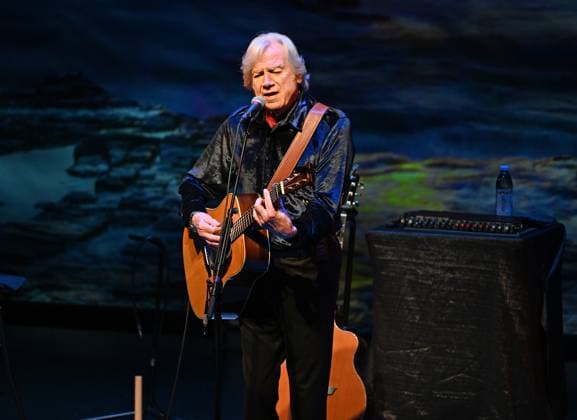 FORT LAUDERDALE FL - APRIL 12: Justin Hayward performs during his Blue World Tour at The Broward Center For The Performing Arts on April 12, 2024 in Fort Lauderdale, Florida. Copyright: xmpi04x