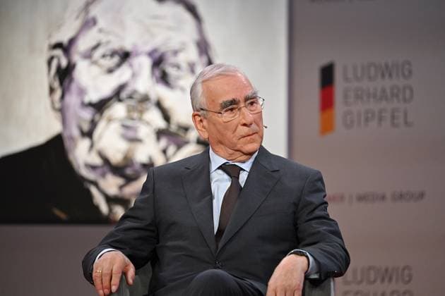 Dr Theo WAIGEL Federal Minister of Finance a D , single picture, cropped single motif, portrait, portrait Ludwig Erhard Summit 2024 at Gut Kaltenbrunn am Tegernsee on 17 04 2024