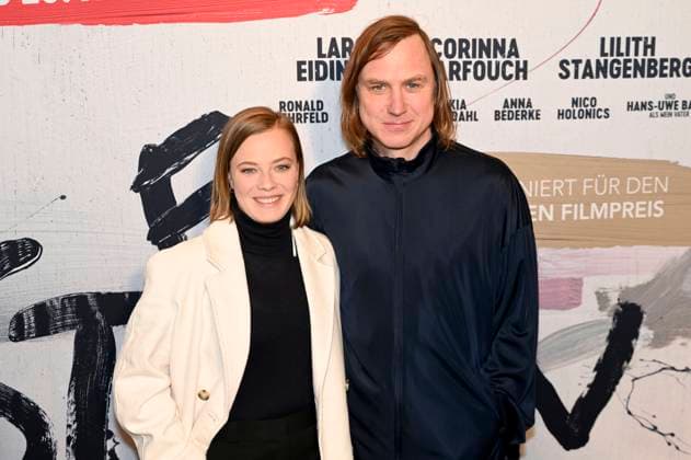 Saskia Rosendahl and Lars Eidinger at the premiere of the movie Sterben im Rio Filmpalast Munich, 22 04 2024 Foto:xR.xHeinex xFuturexImagex sterben_munchen_4408