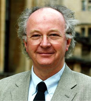 Philip Pullman at the Sheldonian Theatre, Oxford. Copyright: xFAMOUS. x 04406190