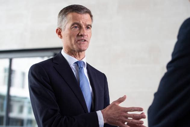 May 5, 2024, London, England, United Kingdom: UK Transport Secretary MARK HARPER is seen outside the BBC Studios after appearing on Sunday With Laura Kuenssberg. London United Kingdom - ZUMAk172 20240505_zip_k172_030 Copyright: xThomasxKrychx