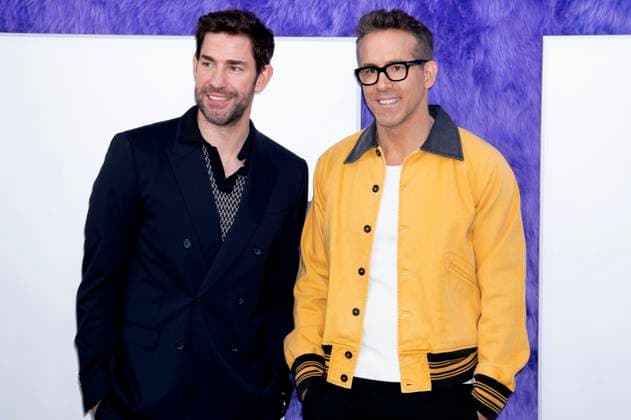 John Krasinski and Ryan Reynolds at the premiere of the feature film IF Imaginary Friends at the SVA Theater New York, 13 05 2024 Foto:xB.xHinex xFuturexImagex if_ny_4618