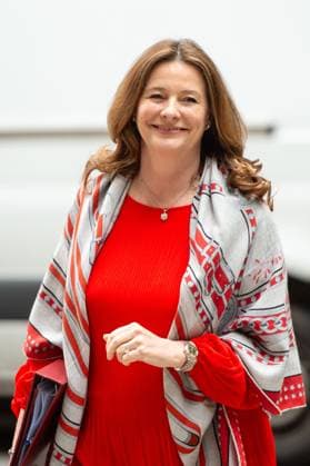 May 16, 2024, London, England, United Kingdom: UK Education Secretary GILLIAN KEEGAN is seen during the morning media round in Westminster. London United Kingdom - ZUMAk172 20240516_zip_k172_003 Copyright: xThomasxKrychx