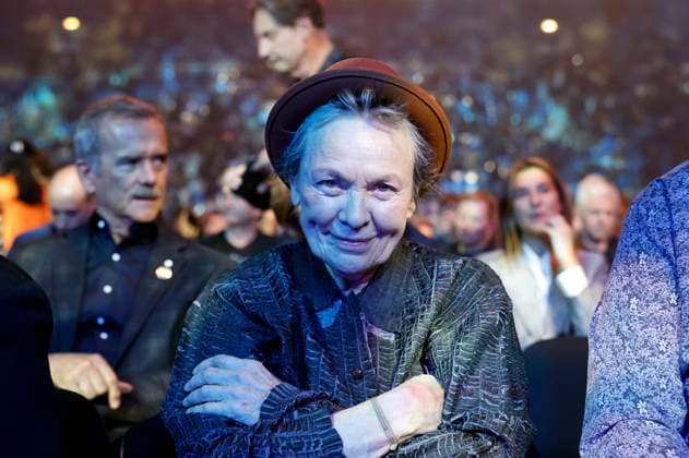 Laurie Anderson at the presentation of the Stephen Hawking Medal for Science Communication at the Starmus VII Festival 2024 Bratislava, 16 05 2024 Foto:xF.xArndtx xFuturexImagex starmus_award_4510