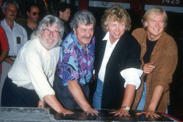 Moody Blues Graeme Edge Ray Thomas John Lodge Justin Hayward Moody Blues Graeme Edge Ray Thomas John Lodge Justin Hayward 1992 Photo By Michael Ferguson CelebrityArchaeology.com EDITORIAL USE ONLY Copyright: xx PhotoxByxMichaelxFerguson CelebrityArchaeologyx phlphotos406707