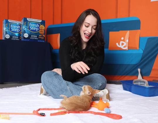 Kat Dennings partners with Fresh Step to help shelter cats with limited-edition Garfield box available only at Walmart Featuring: Kat Dennings Where: Los Angeles, California, United States When: 16 May 2024 Credit: Michael Simon startraksphoto.com EDITORIAL USE ONLY. NOT FOR USE BY NEWSPAPERS BASED IN THE UK. Copyright: xMICHAELxSIMONx instar53772766