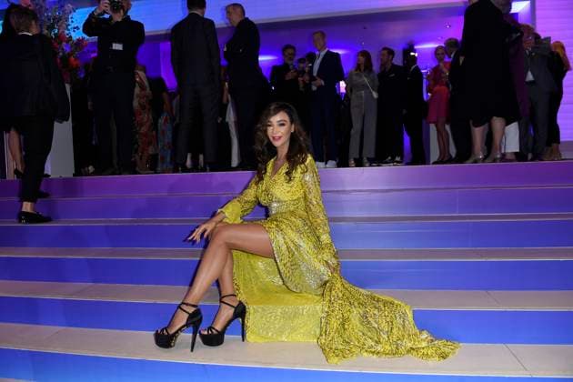 Verona Pooth at the Bertelsmann Party at the Bertelsmann Berlin Representative Office in Berlin 06 06 2024