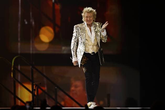 STOCKHOLM, SWEDEN 20240608 Rod Stewart plays at Tele2 Arena in Stockholm on Saturday night STOCKHOLM SWEDEN x12150x  Copyright: xCaisaxRasmussen TTx ROD STEWART EUW4dsEhEQQ