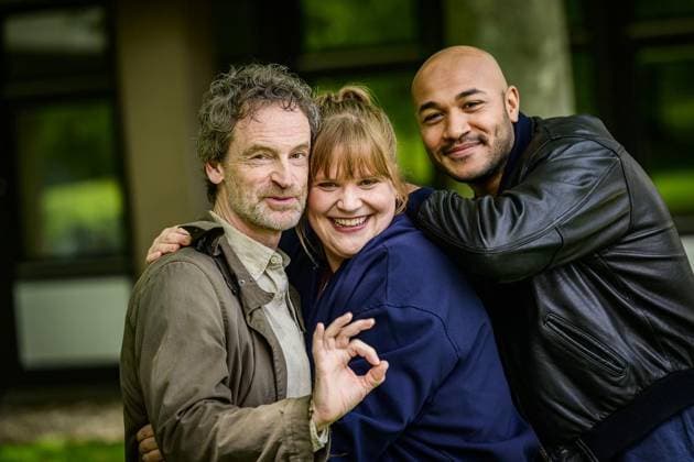 Tatort Dortmund team FOR EDITORIAL PURPOSES ONLY EDITORIAL USE ONLY p The current Tatort Dortmund team at a photo session on Thursday, June 13, 2024 at the TU Dortmund In the picture from left Jörg Hartmann, Stefanie Reinsperger and Malick Bauer Germany NRW Dortmund Copyright RalfxRottmannxFunkexFotoxServices Copyright: RalfxRottmannxFunkexFotoxServices doc7vunxpknaxh44dkakxk ,EDITORIAL USE ONLY Copyright: RalfxRottmannxFunkexFotoxServices
