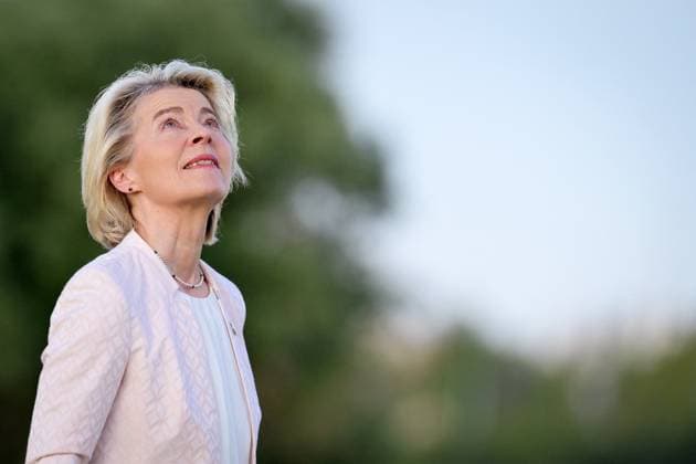 - The President of the European Commission Ursula von der Leyen during the G7 Summit in Borgo Egnazia (Brindisi) Italy on 13 June 2024. The President of the European Commission Ursula von der Leyen during the G7 Summit in Borgo Egnazia (Brindisi) Italy on June 13, 2024. Toasts Italy -  Copyright: xIPA ABACAx