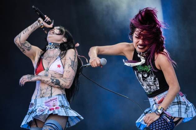 DeathByRomy opens Hades at Copenhell Thursday, June 20, 2024 Photo Helle Arensbak Ritzau Scanpix , Refshale Island Denmark  Copyright: HellexArensbak HellexArensbakx spdk20240620-142052-L