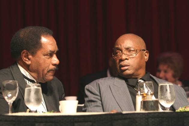 (C.O.R.E) AWARDS DINNER BILL MCCREARY AND DR. SLINGER FRANCISCO AT THE CONGRESS OF RACIAL EQUALITY (C.O.R.E) AWARDS DINNER CELEBRATING DR. MARTIN LUTHER KING JR.THE HILTON HOTEL.NEW YORK CITY.17 JANUARY 2007.PICTURES :TERRANCE JENNINGS ,  Copyright: xTerrencexJenningsx xAvalonx 0547108037