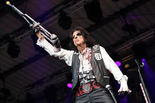 Alice Cooper live at a concert of his Too Close for Comfort Tour at the Waldbühne Northeim, 22 06 2024 Foto:xC.xNiehausx xFuturexImagex cooper_4650