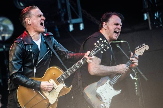 Canadian singer songwriter and musician Bryan Adams performs at Tinderbox musicfestival in Odense, Denmark on Friday, June 28, 2024 Photo Helle Arensbak Ritzau Scanpix , Odense Denmark  Copyright: HellexArensbak HellexArensbakx spdk20240628-220350-L