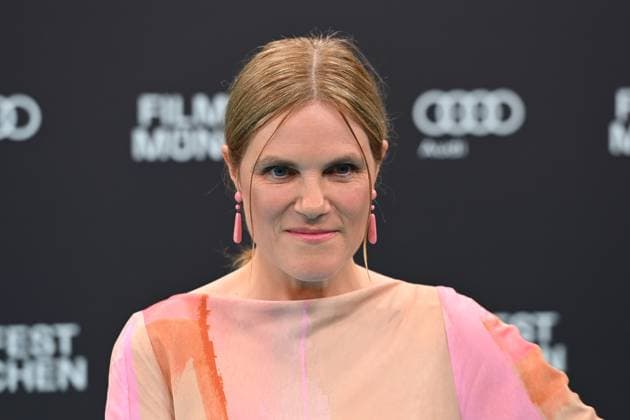 Fritzi Haberlandt actress, single picture, cropped single motif, portrait, portrait, portrait red carpet, red carpet, opening 41 film festival Munich on 29 06 2024 Gasteig HP8