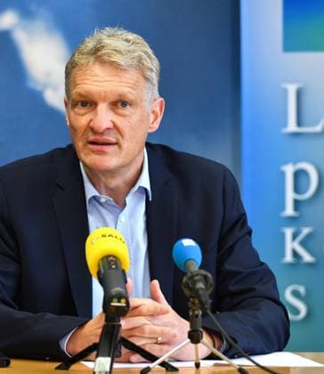 The state press conference on Monday 01 07 2024 in the Saarland state parliament in Saarbrücken Pictured bub