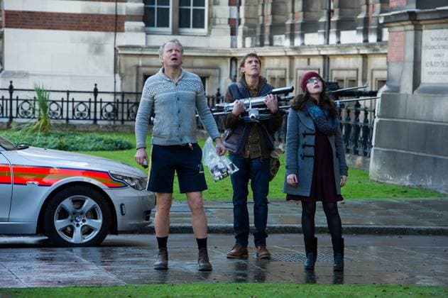 Thor: The Dark World (2013) - filmstill Stellan Skarsgard, Jonathan Howard, Kat Dennings in Thor: The Dark World (2013) - - - EDITORIAL USE ONLY Copyright: xCAP NFSx