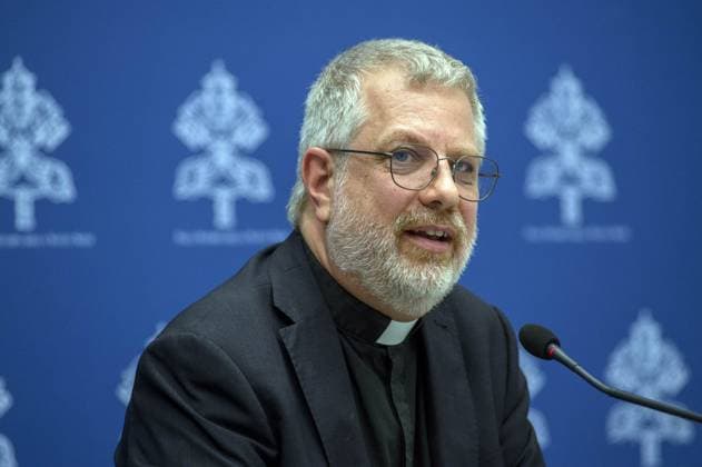 Vatican: Italy, Rome, Vatican, 2024 9.press conference to present the Instrumentum Laboris , a preparatory document in view of the 16th Ordinary General Assembly of the Synod of Bishops, at the Vatican Photograph by Alessia Giuliani Catholic Press Photo s. RESTRICTED TO EDITORIAL USE - NO MARKETING - NO ADVERTISING CAMPAIGNS. Vatican  - ZUMAp169 20240709_zea_p169_062 Copyright: xALESSIAxGIULIANIx
