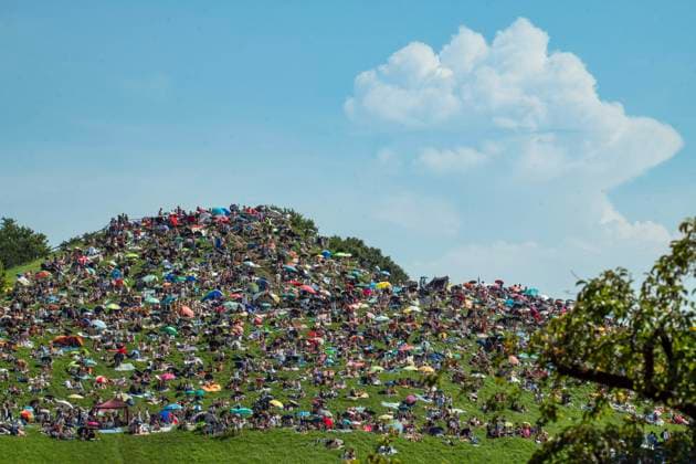Swifties on the Olympiaberg, fans want to listen to the Taylor Swift conce